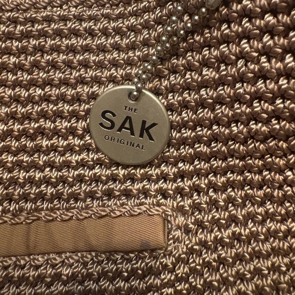 The Sak Tan Woven Shoulder Bag - Picture 3 of 11